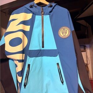 Philadelphia Union rain/wind anorak by LIVE BREATHE FUTBOL, size XL